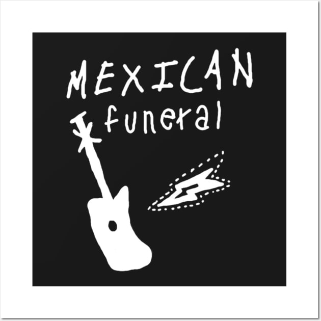 Dirk Gently mexican funeral band design Wall Art by negativepizza